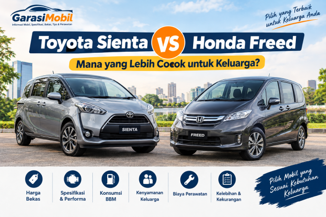 Toyota Sienta vs Honda Freed